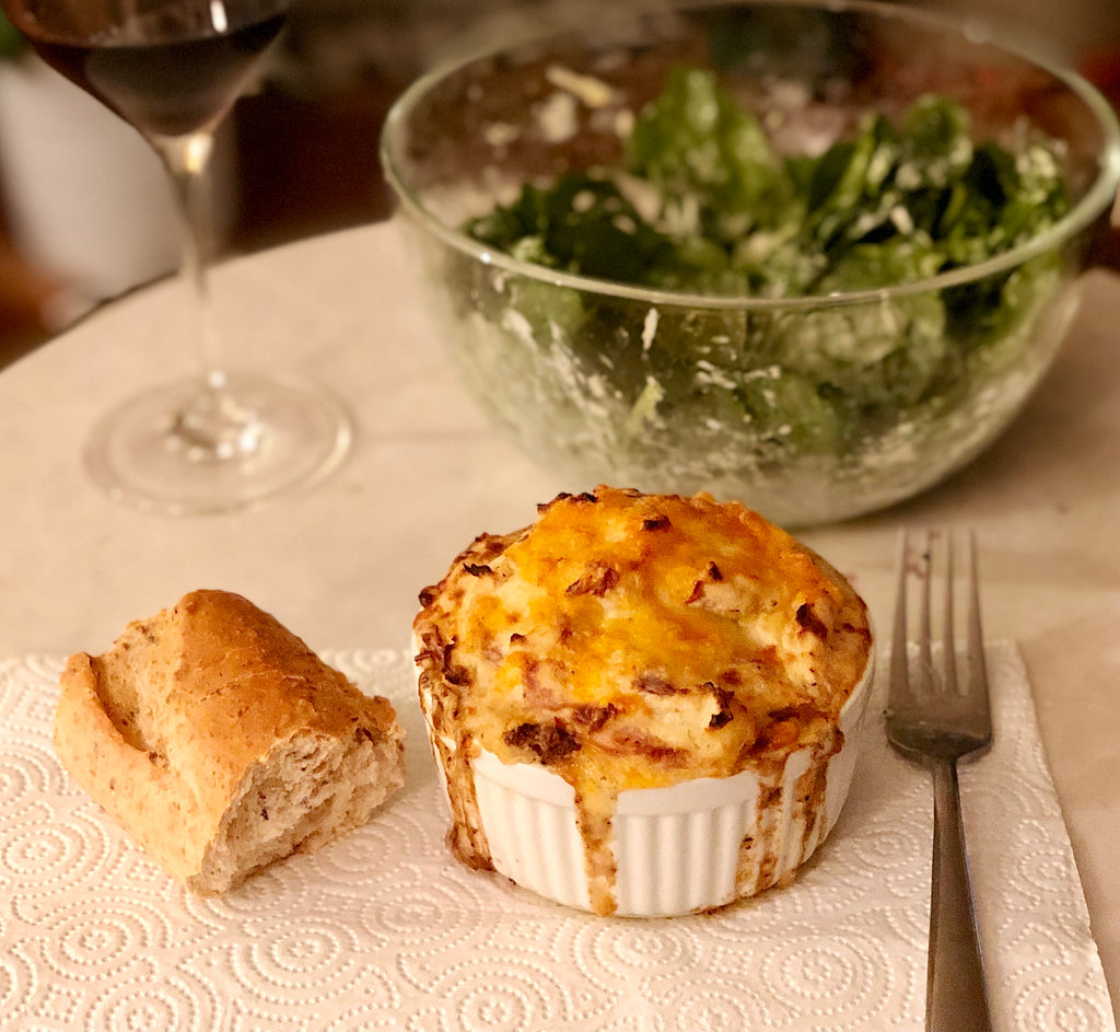 Shepherd's Pie with Roasted Garlic Horseradish Potatoes